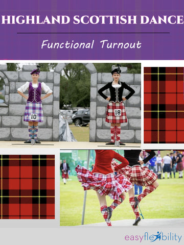 Highland Scottish Dance - First Position Hip Turnout Program